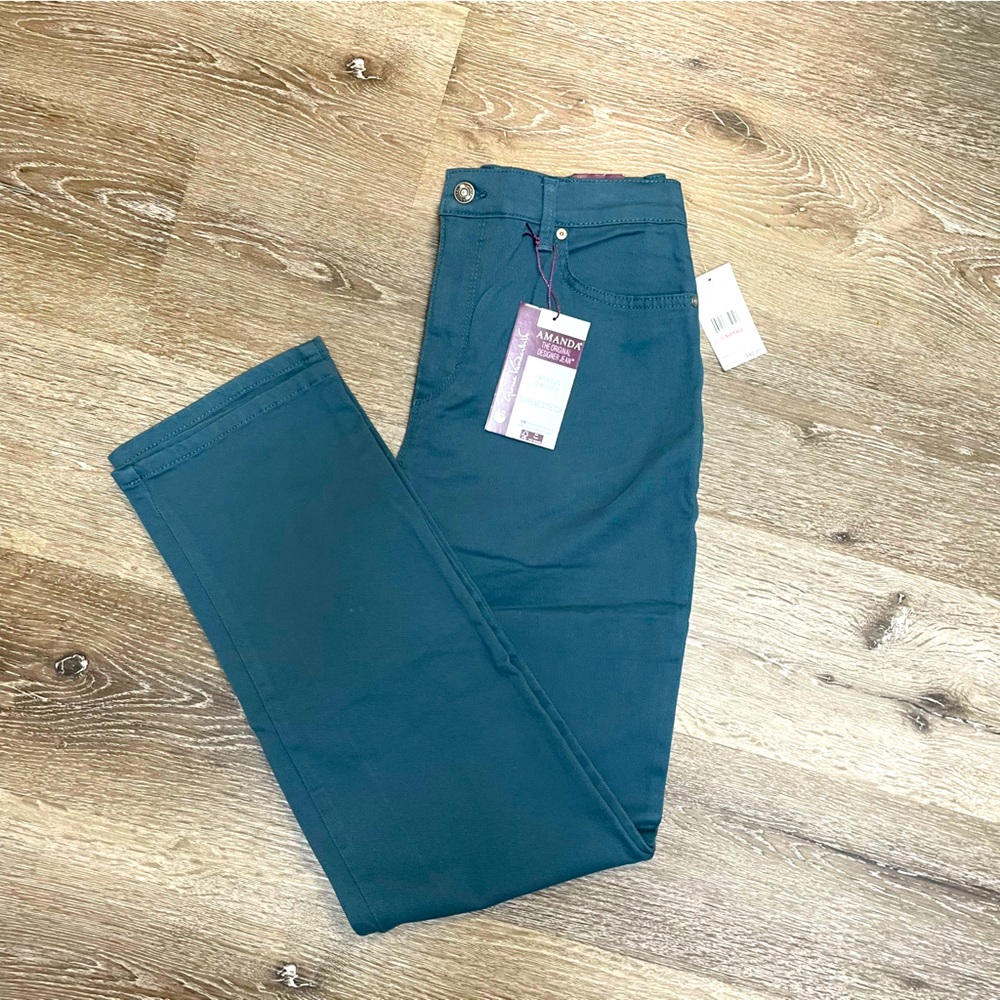 Gloria Verderbilt Amanda Straight-Leg Jeans In Petite Size 10